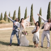 Intimate wedding in Val D'orcia
